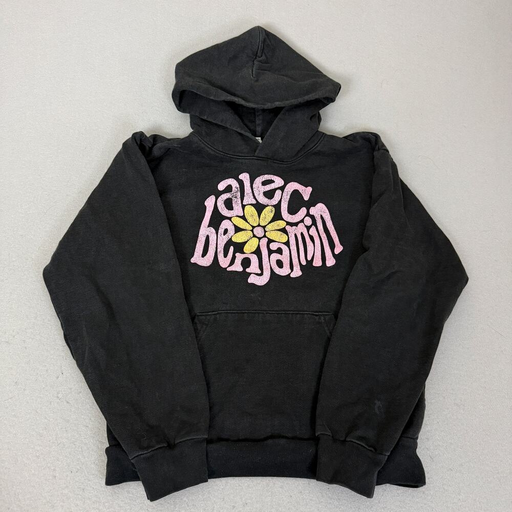 Los Angeles Apparel Black Heavy Fleece Hoodie “Take A Break” Graphic M